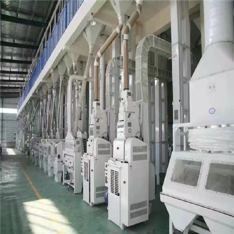 Complete Set Of Machinery And Equipment For Processing 80 Tons Of Rice Per Day